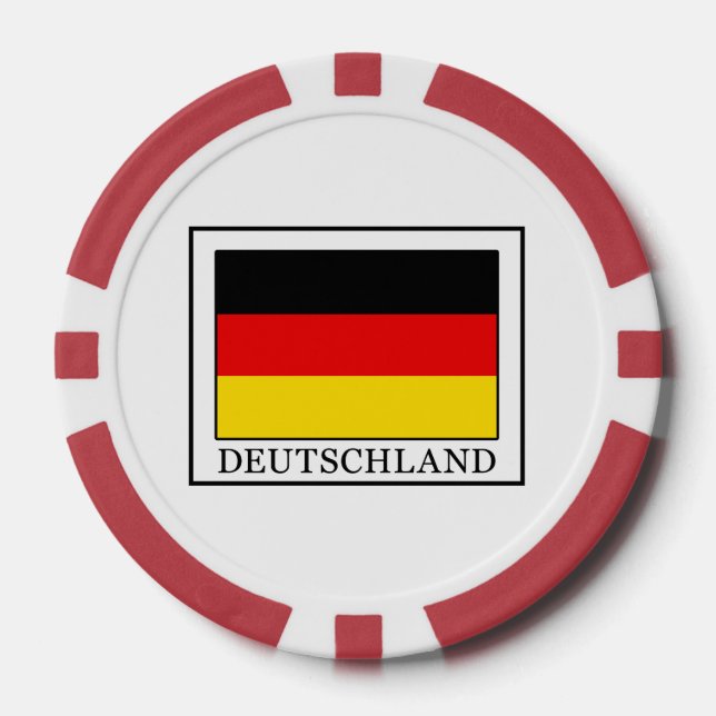Fichas De Póquer Deutschland (Anverso)