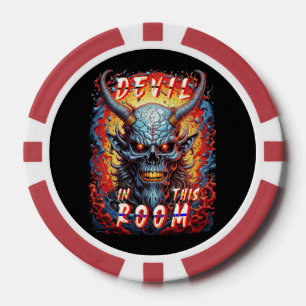Fichas De Póquer Diablo En Esta Sala
