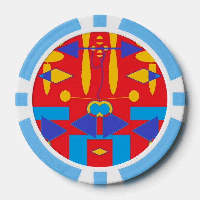 Fichas De Póquer Digisketch 27-A (Anverso)