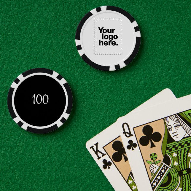 Fichas De Póquer Diseñar el propio (Mesa de Poker (Doble))
