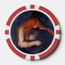 Fichas De Póquer Edvard Munch - Vampiro / Amor y Dolor