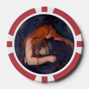 Fichas De Póquer Edvard Munch - Vampiro / Amor y Dolor