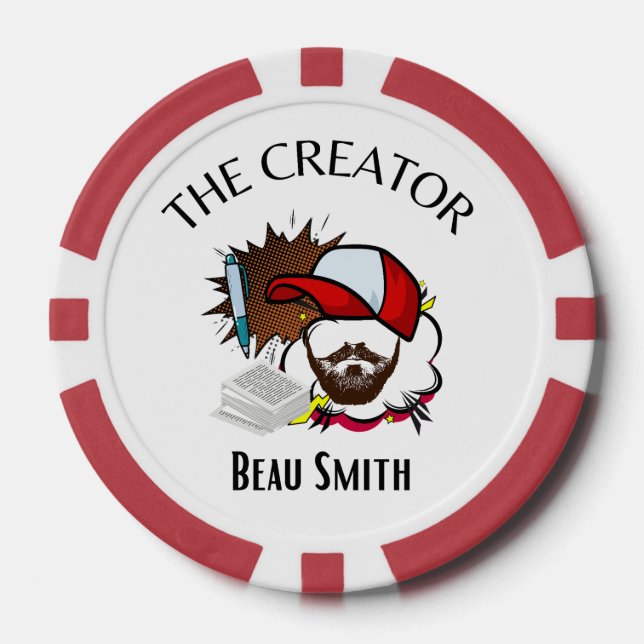 Fichas De Póquer El creador (Anverso)