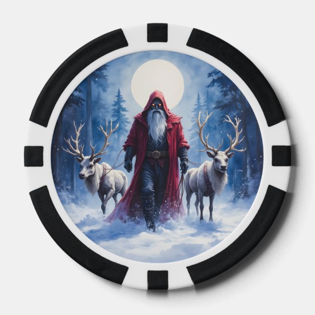 Fichas De Póquer El Rey del Invierno Llega.  (Anverso)