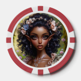 Fichas de póquer élficas estilo 1