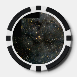 Fichas De Póquer Enjambre de estrellas brillantes en el gran magell