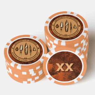 Fichas De Póquer Escuela Beringia de Tecnología Lítica