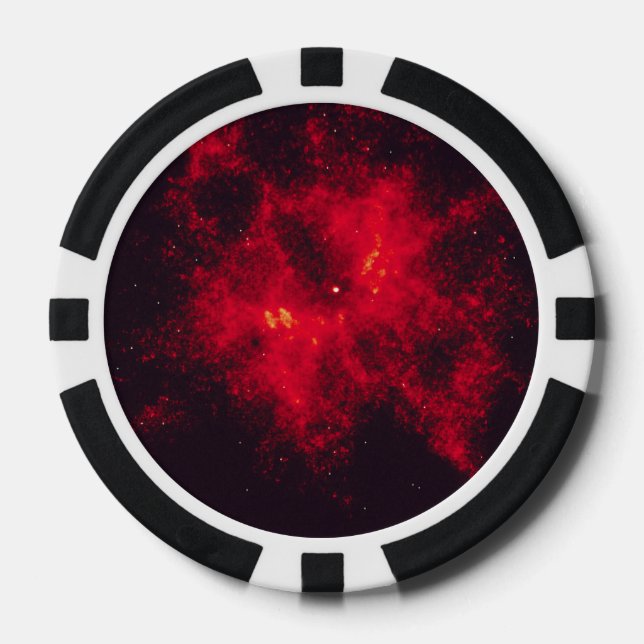Fichas De Póquer Estrella central de Nebula: Estrellas más conocida (Anverso)
