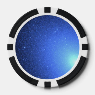 Fichas De Póquer Estrellas azules calientes se parecen a un bochorr