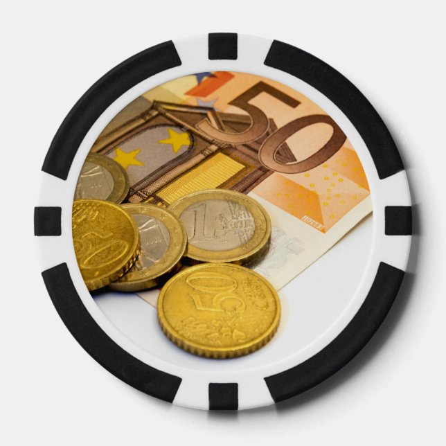 Fichas De Póquer Euro (Anverso)