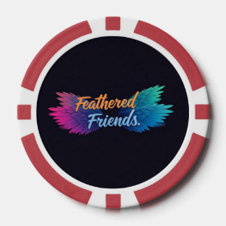 Fichas De Póquer Feathered Friends