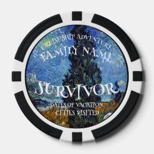 Fichas De Póquer Festival de Cenas de Festividades de fiesta 2024