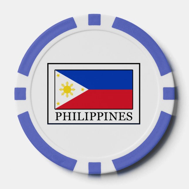 Fichas De Póquer Filipinas (Anverso)