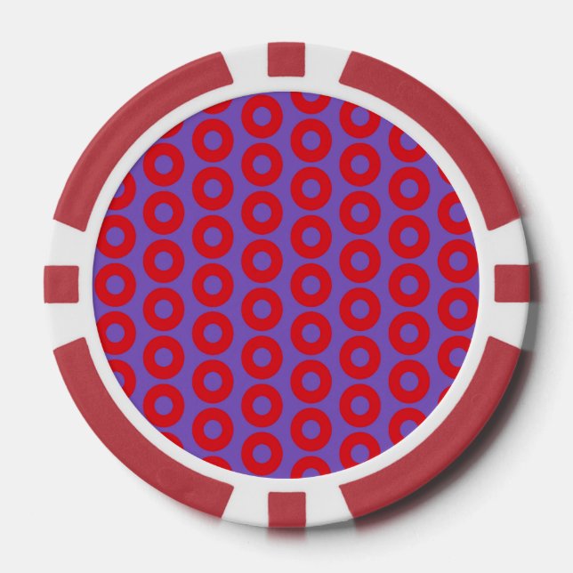 Fichas De Póquer Fishman Donut Poker Chip (Anverso)