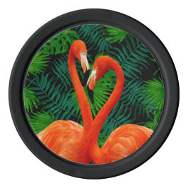 Fichas De Póquer Flamingo Paradise Poker Chips, Negro