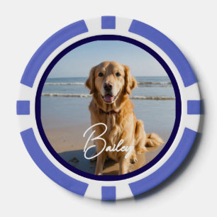 Fichas De Póquer Foto mascota personalizada