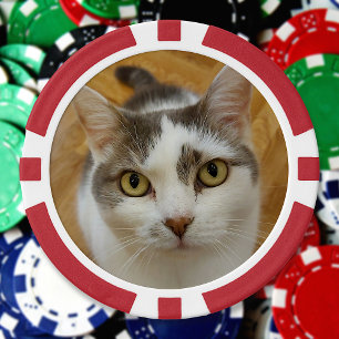 Fichas De Póquer Foto personalizado personalizada