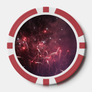 Fichas De Póquer Fuegos artificiales