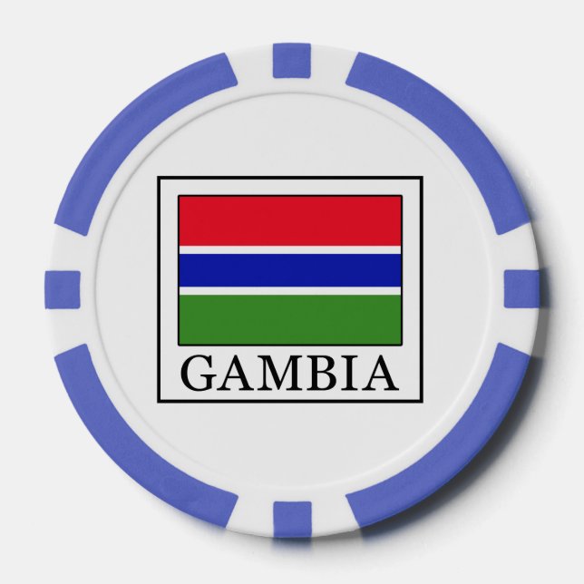 Fichas De Póquer Gambia (Anverso)