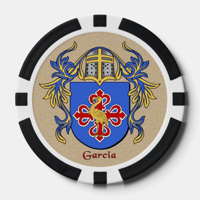 Fichas De Póquer Garcia Heraldic Arms