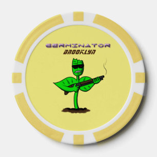 Fichas De Póquer Germinator cyborg personalizado divertido