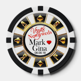 Fichas De Póquer GINA & MARK BODA Vegas chip del casino