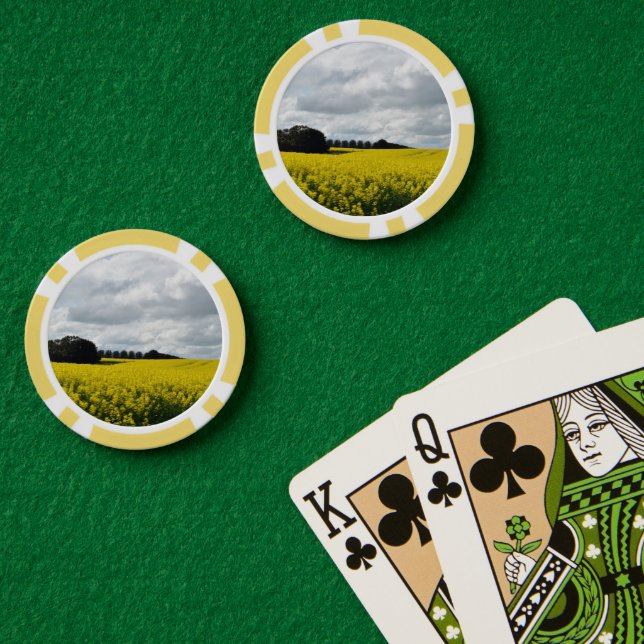 Fichas De Póquer Golden Waves of Streatham (Mesa de Poker (Doble))