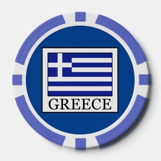 Fichas De Póquer Grecia (Anverso)
