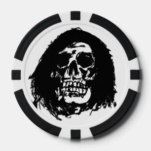 Fichas De Póquer Grim Reaper Poker Chip (Valor de '10')