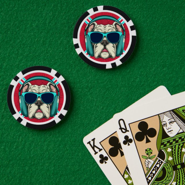 Fichas De Póquer Groove Pup (Mesa de Poker (Doble))