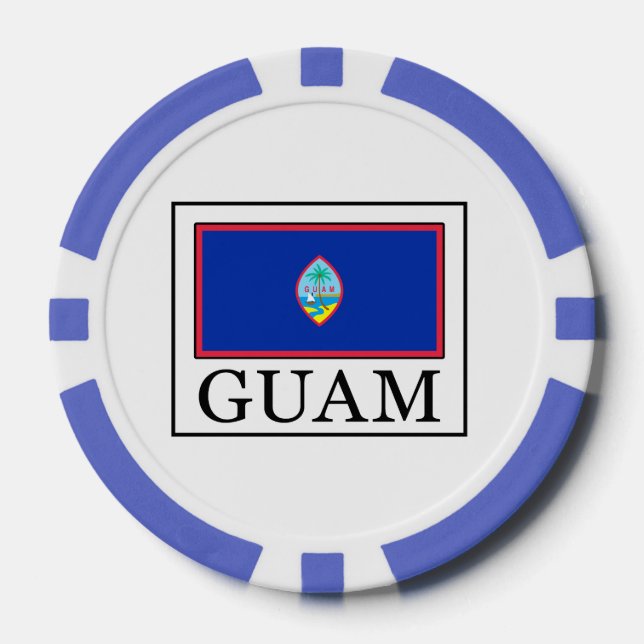 Fichas De Póquer Guam (Anverso)
