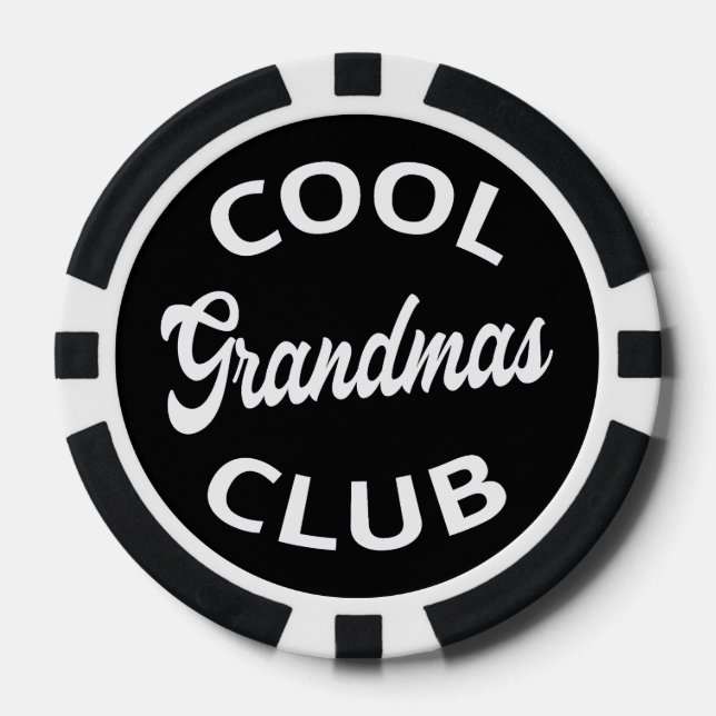 Fichas De Póquer Guay Grandmas Club I (Anverso)