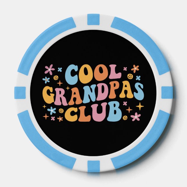 Fichas De Póquer Guay Grandpas Club III (Anverso)