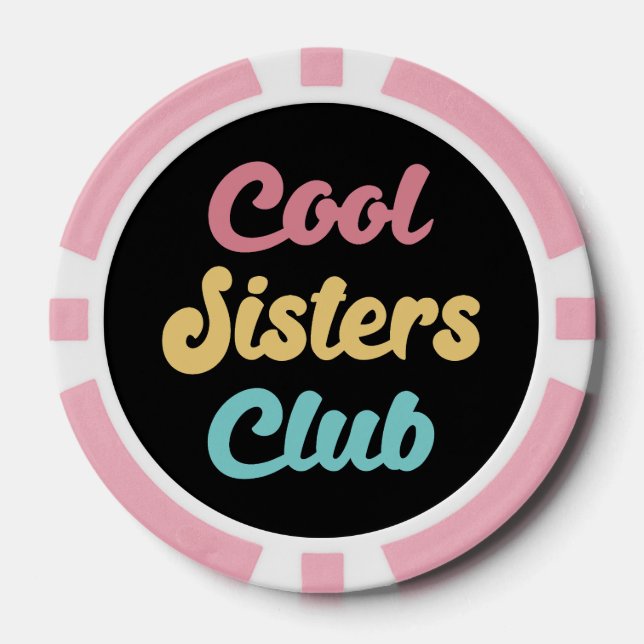 Fichas De Póquer Guay Sisters Club II (Anverso)