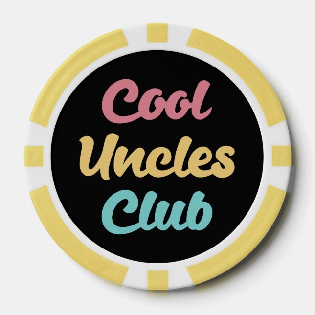 Fichas De Póquer Guay Uncles Club II (Anverso)