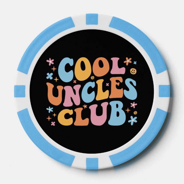 Fichas De Póquer Guay Uncles Club III (Anverso)