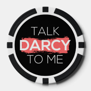 Fichas De Póquer Hable Darcy Conmigo