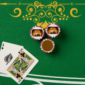 Fichas De Póquer Halloween  Poker Chips