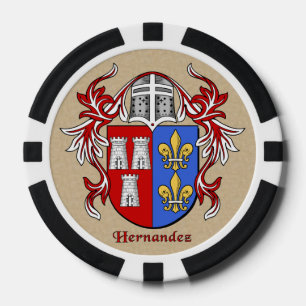 Fichas De Póquer Hernandez Heraldic Arms