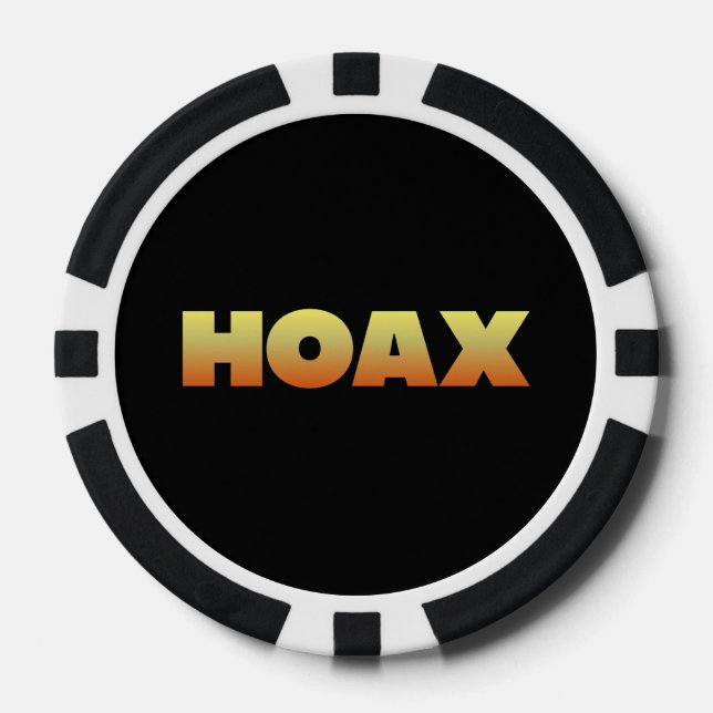 FICHAS DE PÓQUER HOAX POKER CHIPS (Anverso)