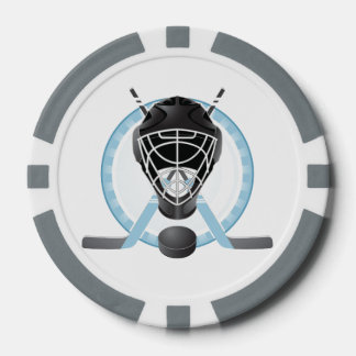 Fichas De Póquer Hockey Design Poker Chips