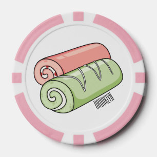 Fichas De Póquer Ilustracion de personalizado de bollería y bollerí