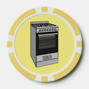 Fichas De Póquer Ilustracion de personalizado eléctrico