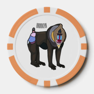 Fichas De Póquer Ilustracion personalizado Mandrill