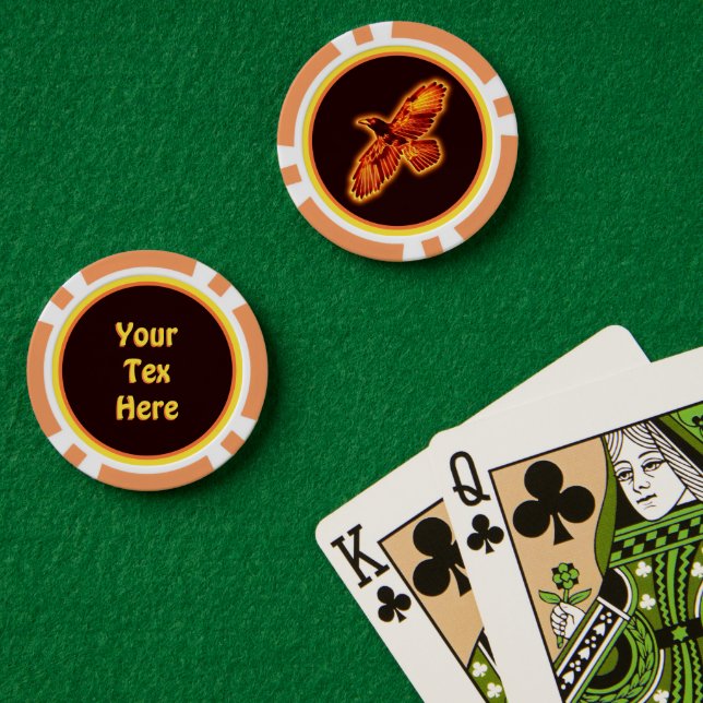 Fichas De Póquer Incendio (Mesa de Poker (Doble))