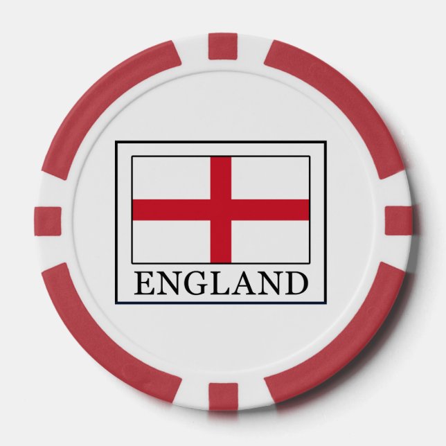 Fichas De Póquer Inglaterra (Anverso)