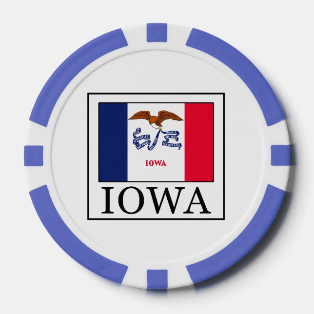 Fichas De Póquer Iowa (Anverso)