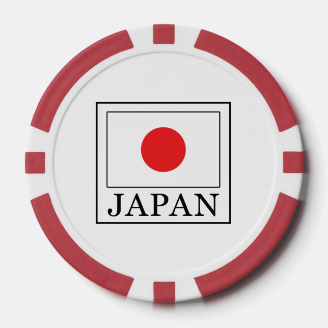 Fichas De Póquer Japón (Anverso)