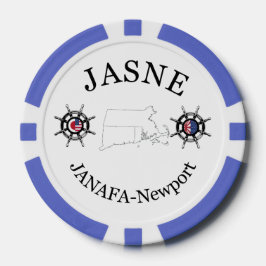 Fichas De Póquer JASNE-JANAFA Challenge Coin Poker Chip