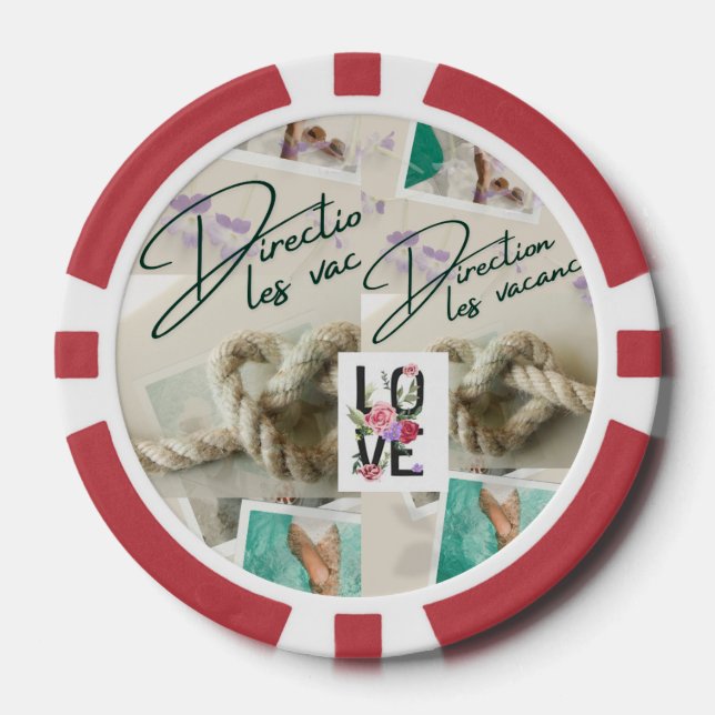 Fichas De Póquer Jetons de poker (Anverso)